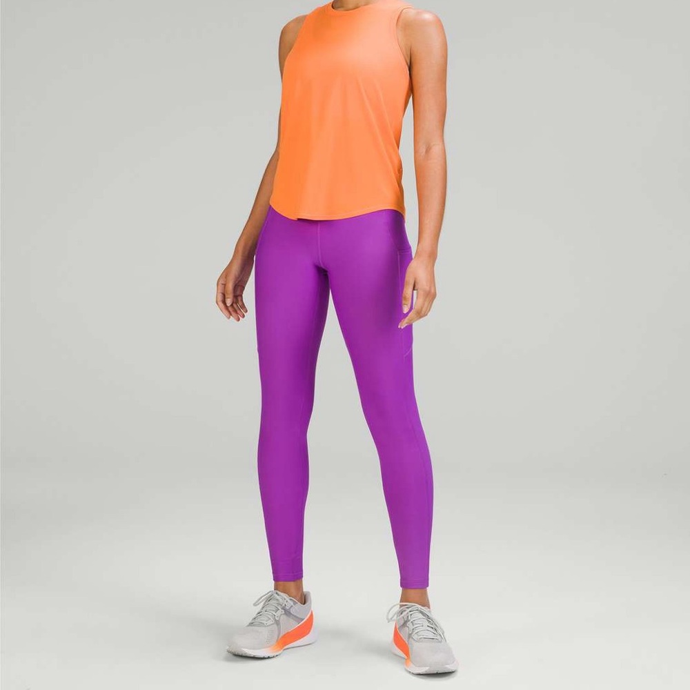 Lululemon Fast and Free High-Rise Fleece Tight 28"